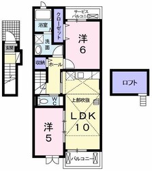 フェリースIの物件間取画像